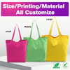 Custom Printed Eco Recycled Cotton Shopping Bag