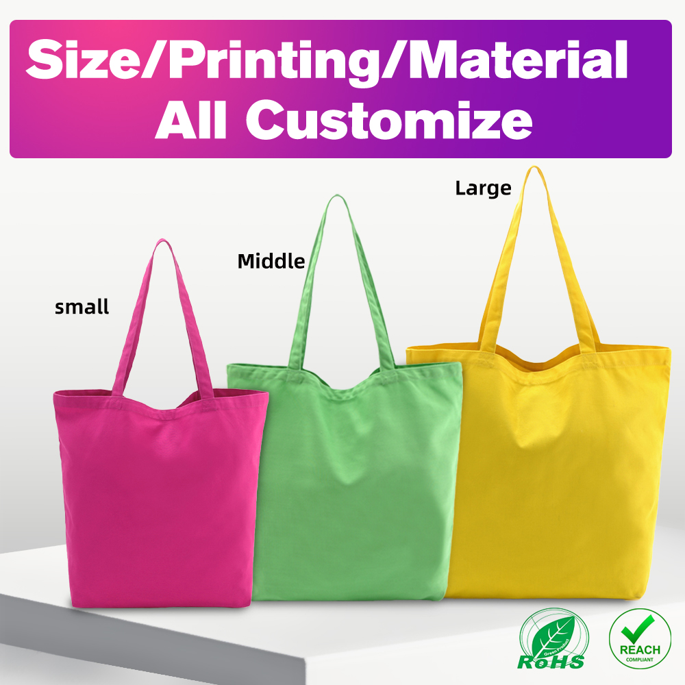 Top Quality Custom Canvas Tote Bag with Logo Printed
