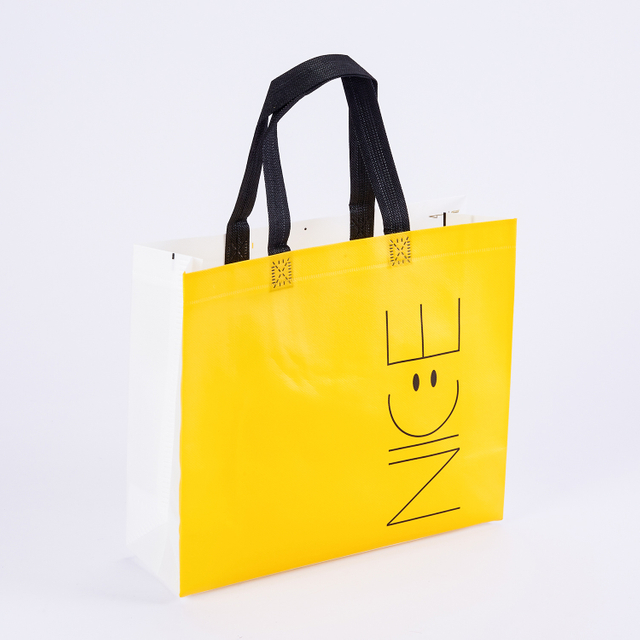 Non Woven Shopping Bag 80gsm with Handle Custom Logo Printed