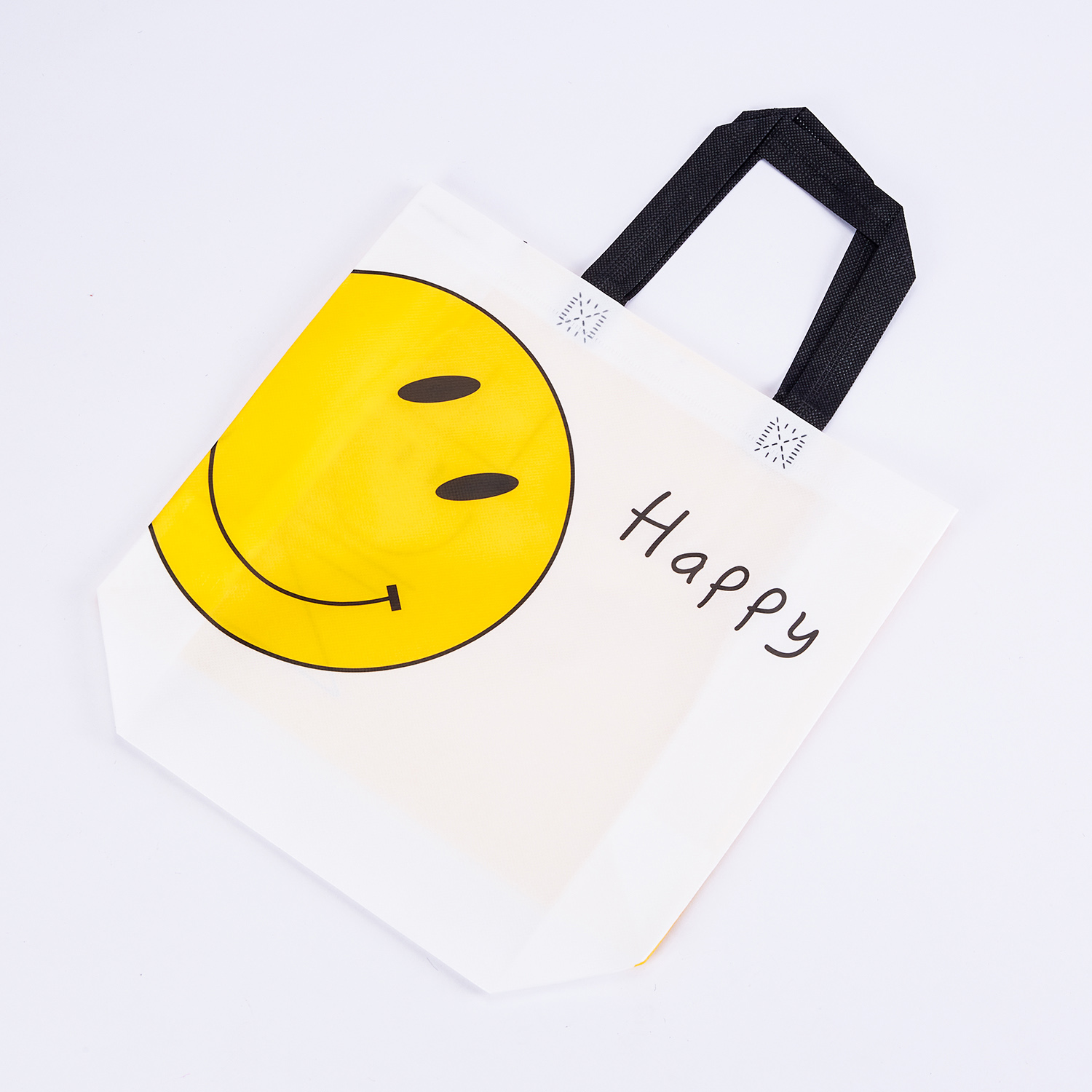 Non Woven Shopping Bag 80gsm with Handle Custom Logo Printed
