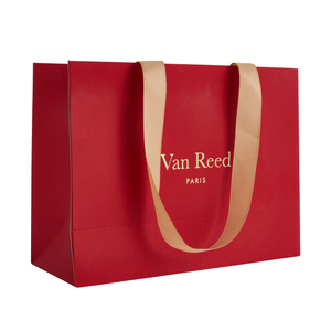 Premium Custom Shopping Paper Bags with Logo Printing