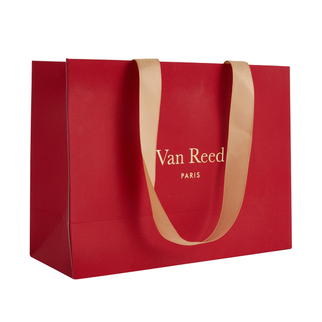 Premium Custom Shopping Paper Bags with Logo Printing