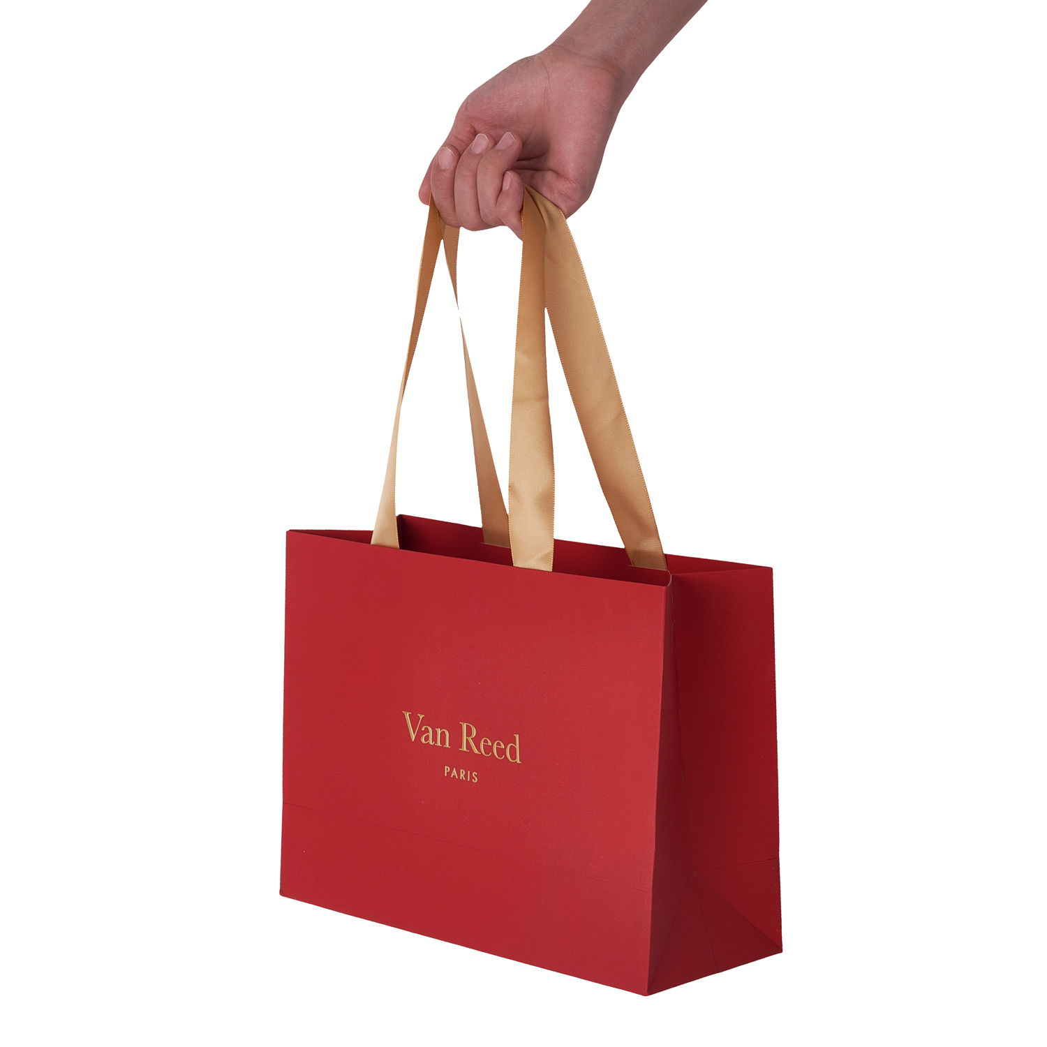 Premium Custom Shopping Paper Bags with Logo Printing