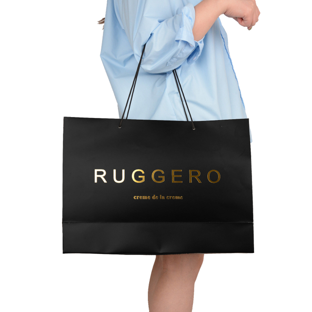 OEM Customized Art Paper Bag with Logo Printed