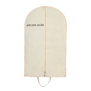 Genuine Suit Travel Wedding Dresses With Clear Front Garment Bags Custom Logo Printed