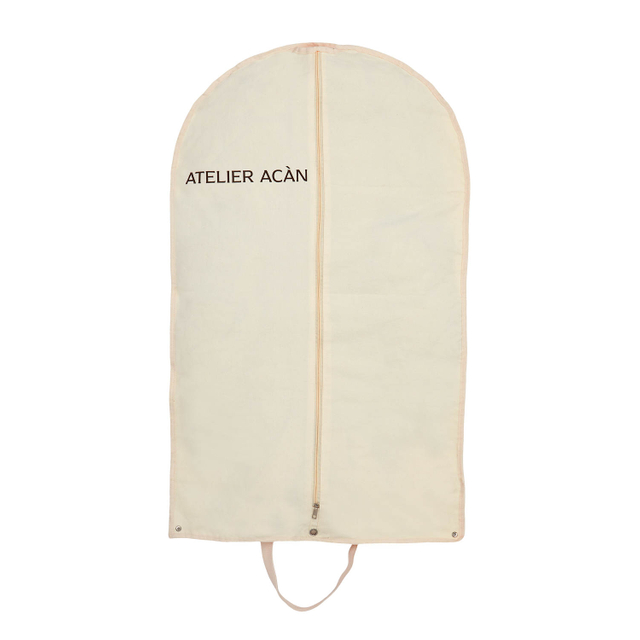 Genuine Suit Travel Wedding Dresses With Clear Front Garment Bags Custom Logo Printed