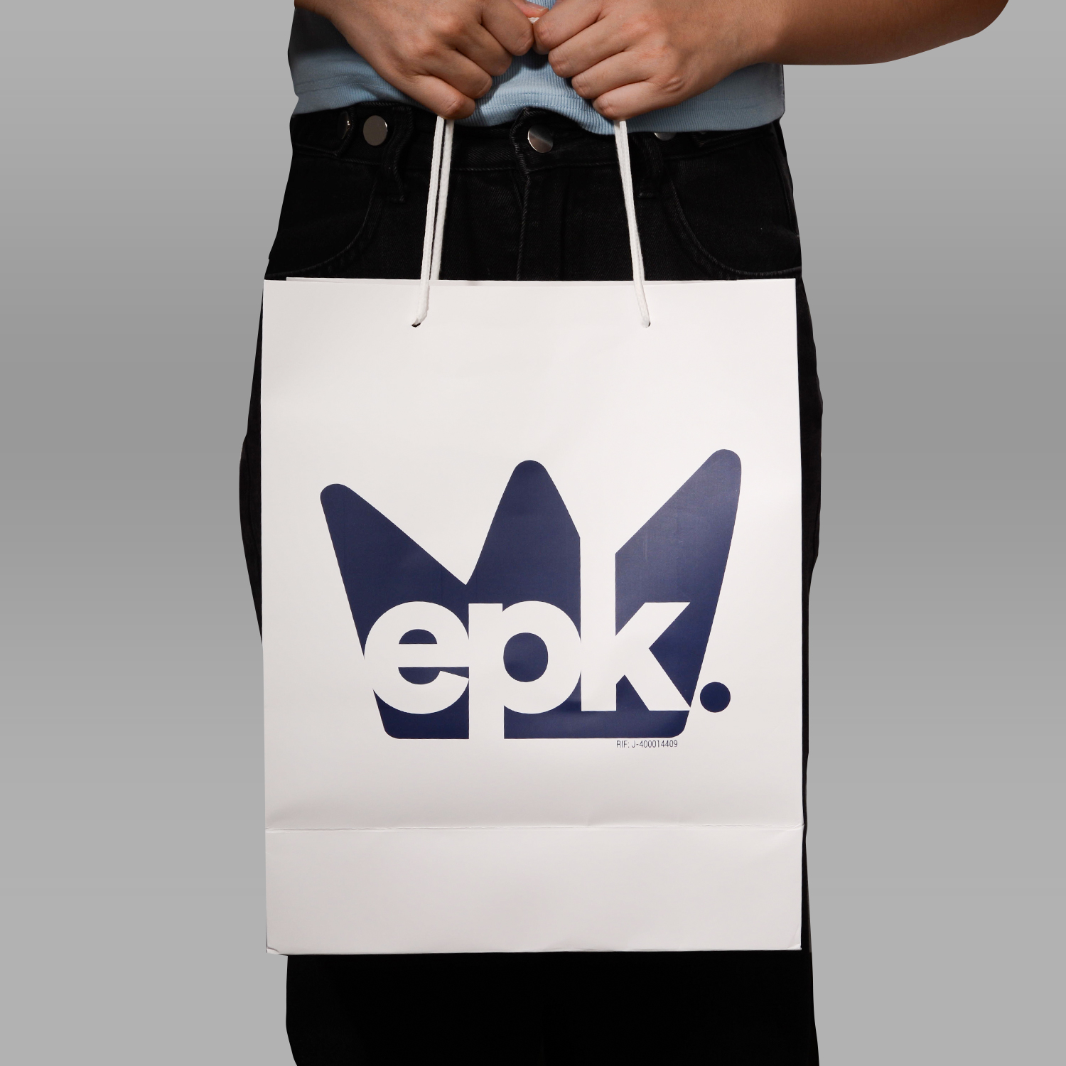 Custom Premium Shopping Paper Bag with LOGO printed
